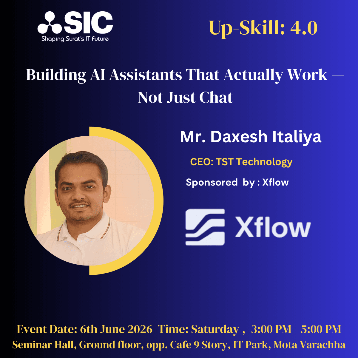 Up-Skill 4.0 — Building AI Assistants That Actually Work, Not Just Chat